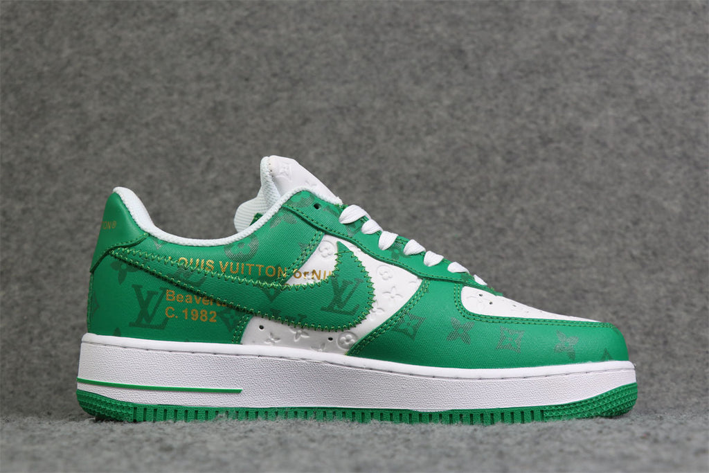 LV x Nike Air Force 1 Low 'White Gym Green'
