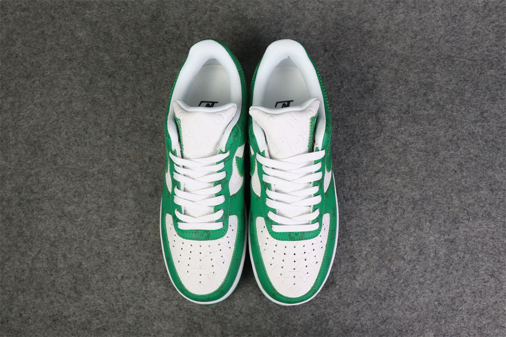 LV x Nike Air Force 1 Low 'White Gym Green'