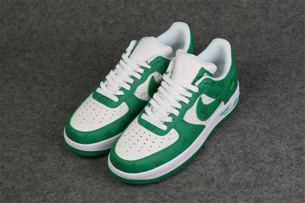 LV x Nike Air Force 1 Low 'White Gym Green'