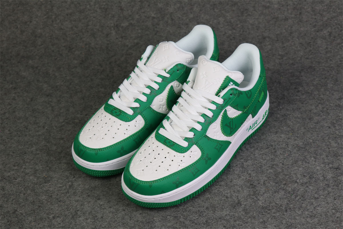 LV x Nike Air Force 1 Low 'White Gym Green'
