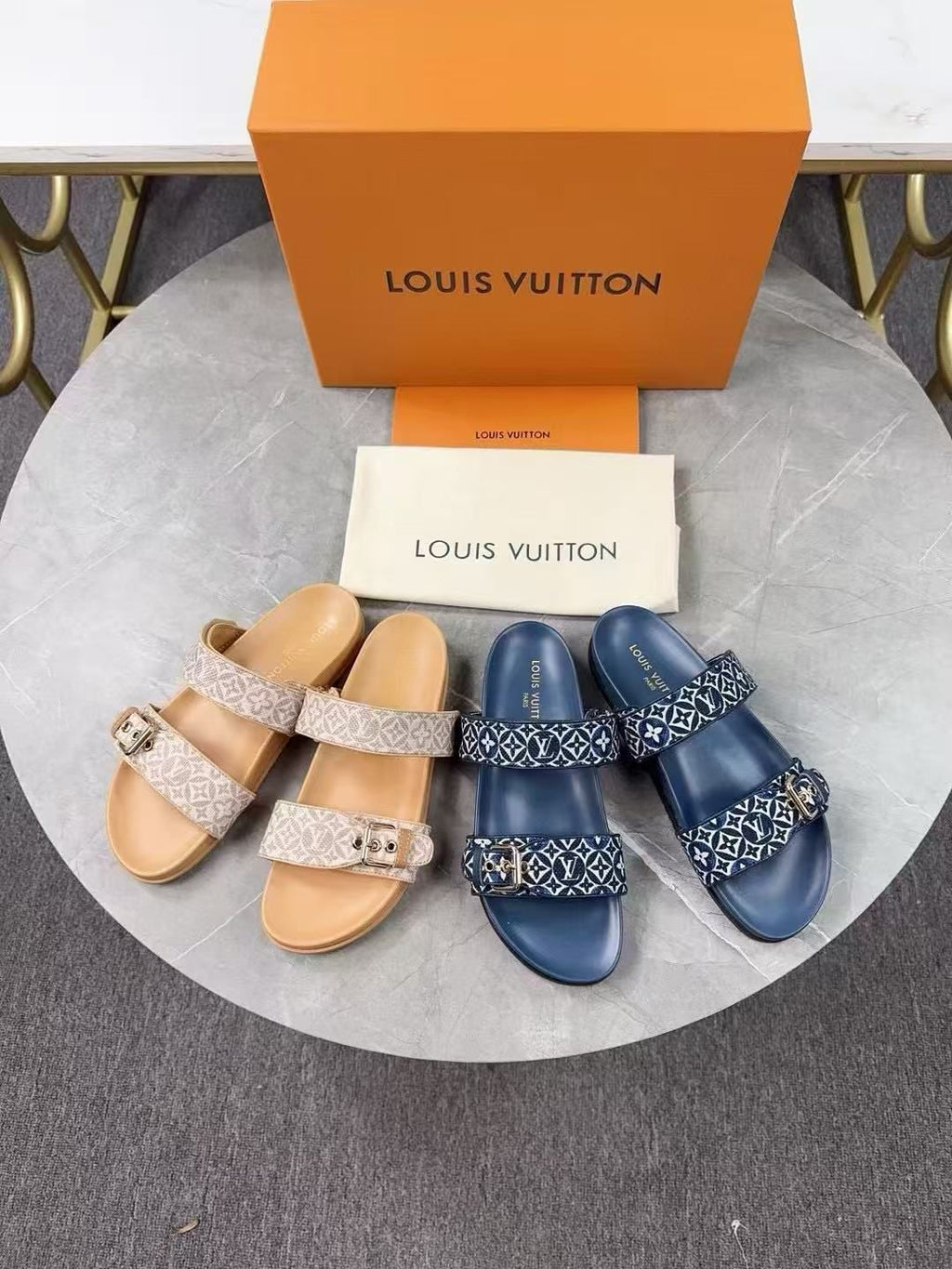 LV Bom Dia Flat Comfort Mule Sandal