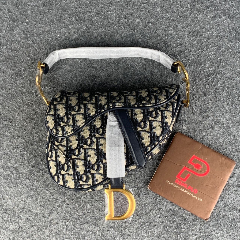 Dior Mini Saddle Bag Oblique Jacquard'