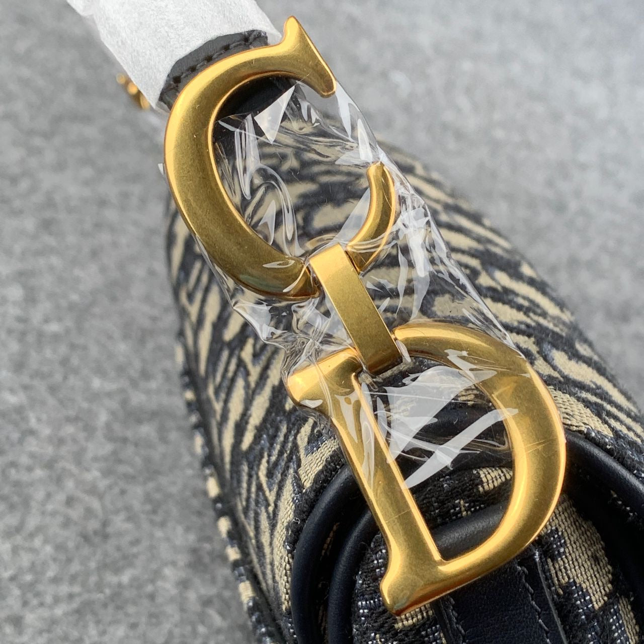 Dior Mini Saddle Bag Oblique Jacquard'