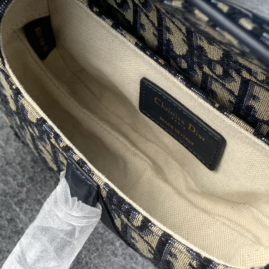 Dior Mini Saddle Bag Oblique Jacquard'