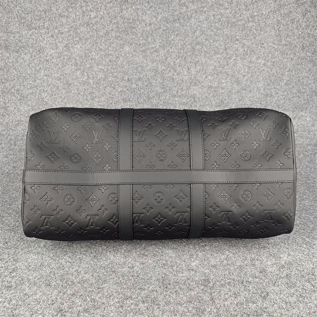 LV KEEPALL BANDOULIERE  GRAPHITE 50 BLACk
