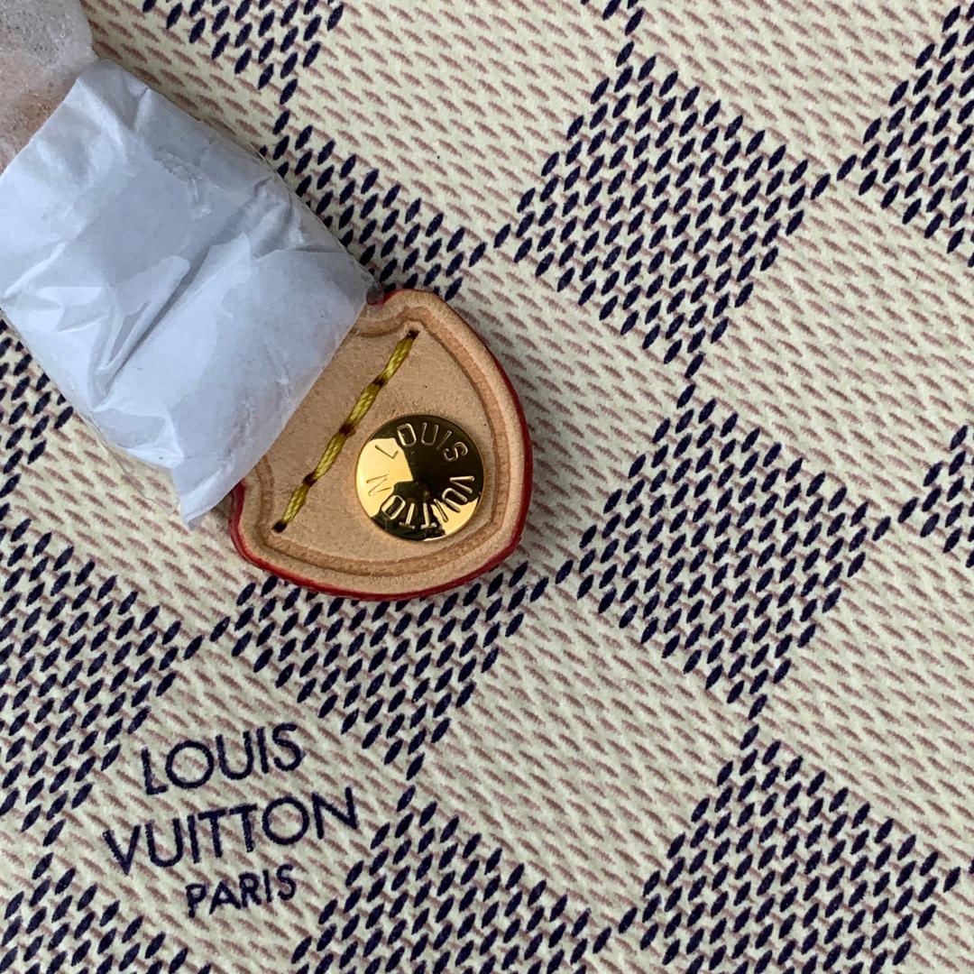 NEVERFULL DAMIER AZUR MM ROSE BALLERINE LINING