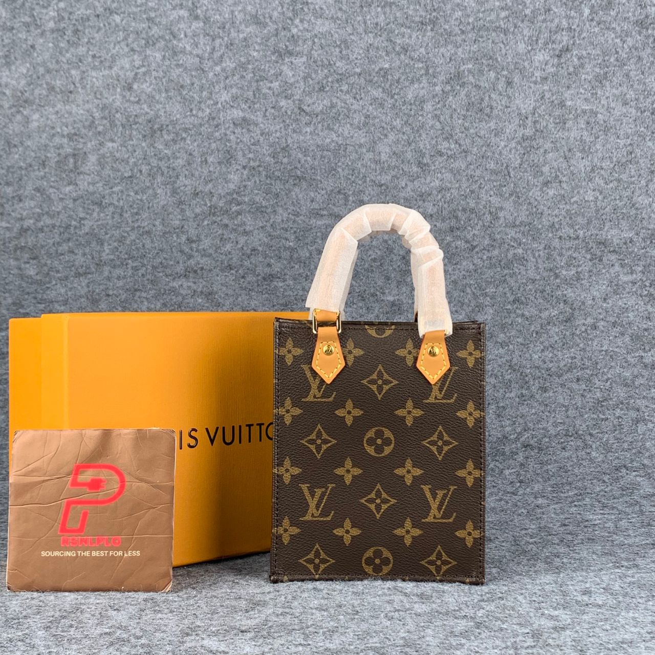 LV PETIT SAC PLAT  BROWN