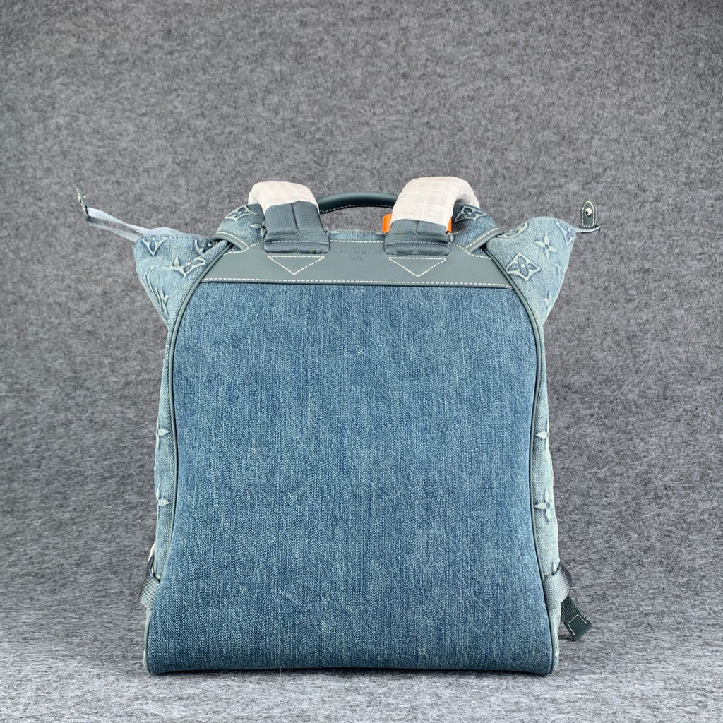 LV BACKPACK DENIM JACQUARD 'BLUE'
