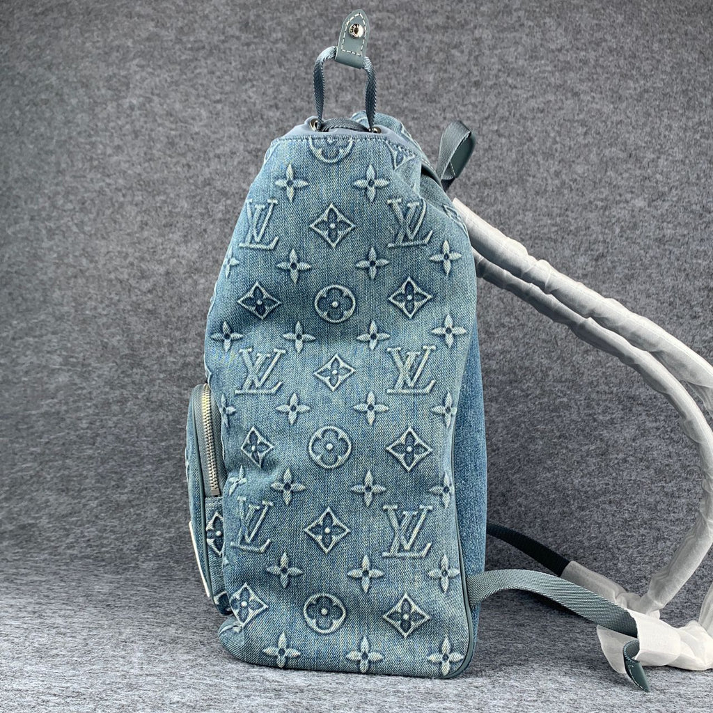 LV BACKPACK DENIM JACQUARD 'BLUE'