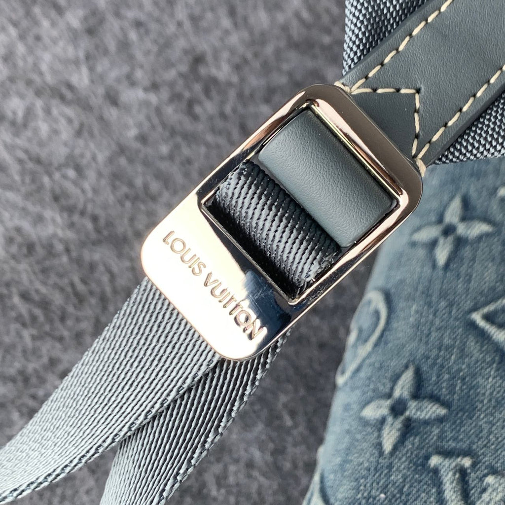 LV BACKPACK DENIM JACQUARD 'BLUE'