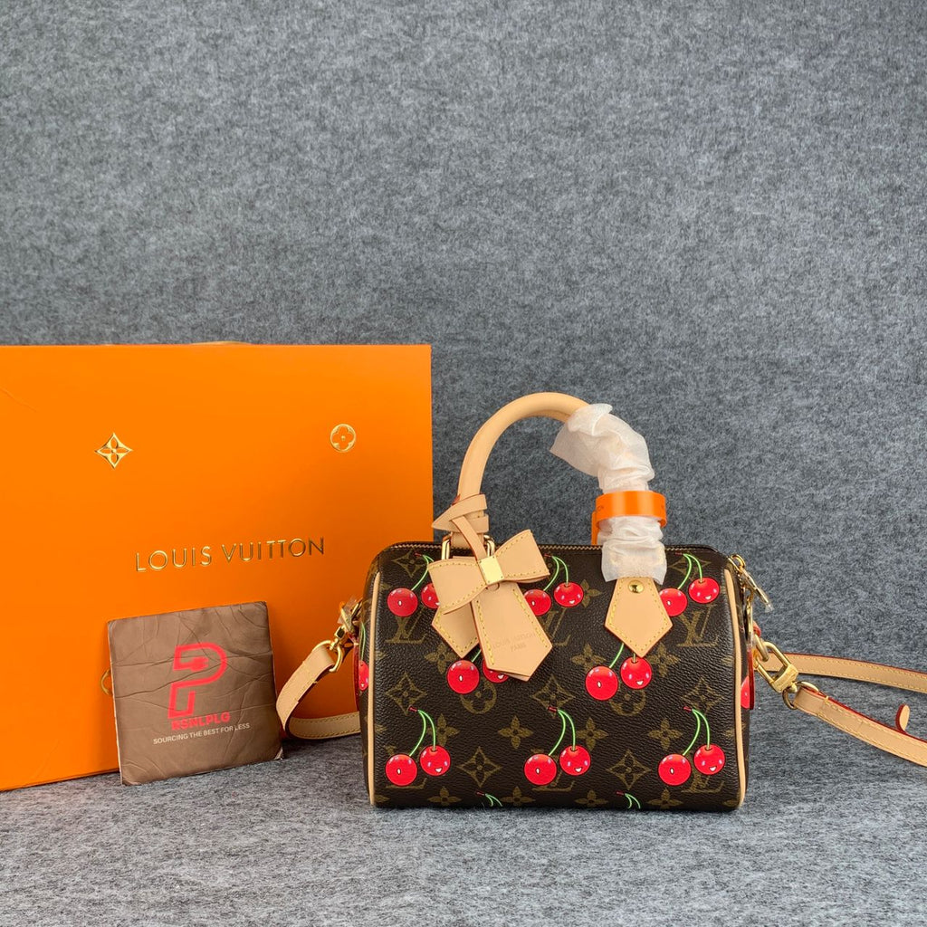 LV x Takashi Murakami Cherry Speedy