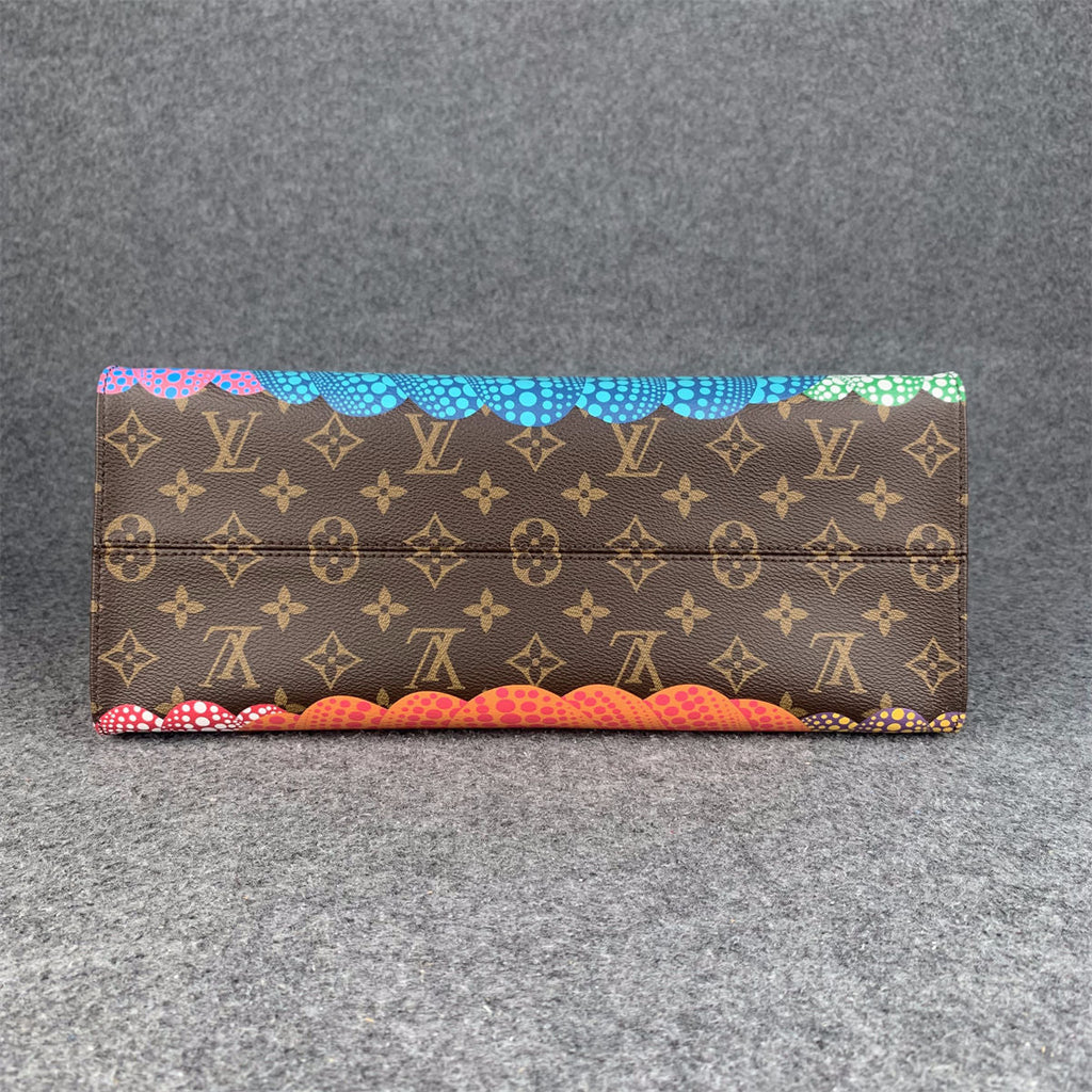 LV YK Onthego PM Pumpkin Print