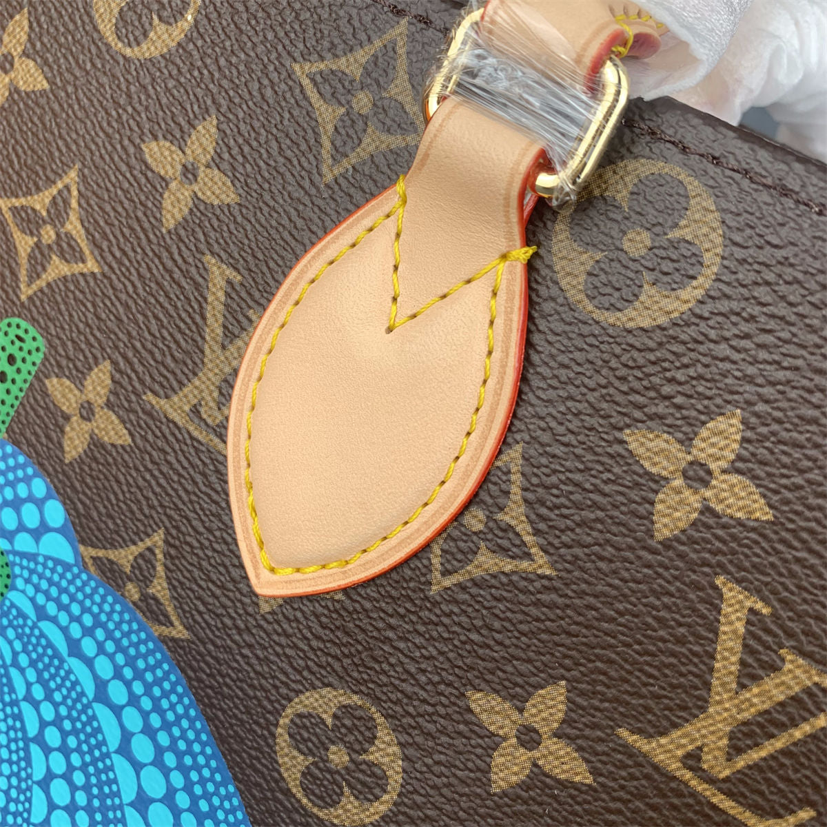 LV YK Onthego PM Pumpkin Print
