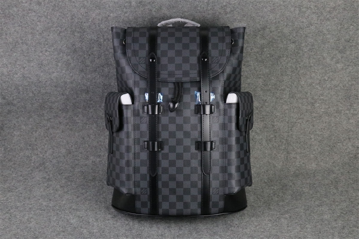 LV CHRISTOPHER DAMIER GRAPHITE PM 'Grey/BLACK'