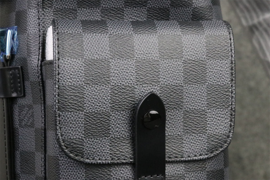 LV CHRISTOPHER DAMIER GRAPHITE PM 'Grey/BLACK'