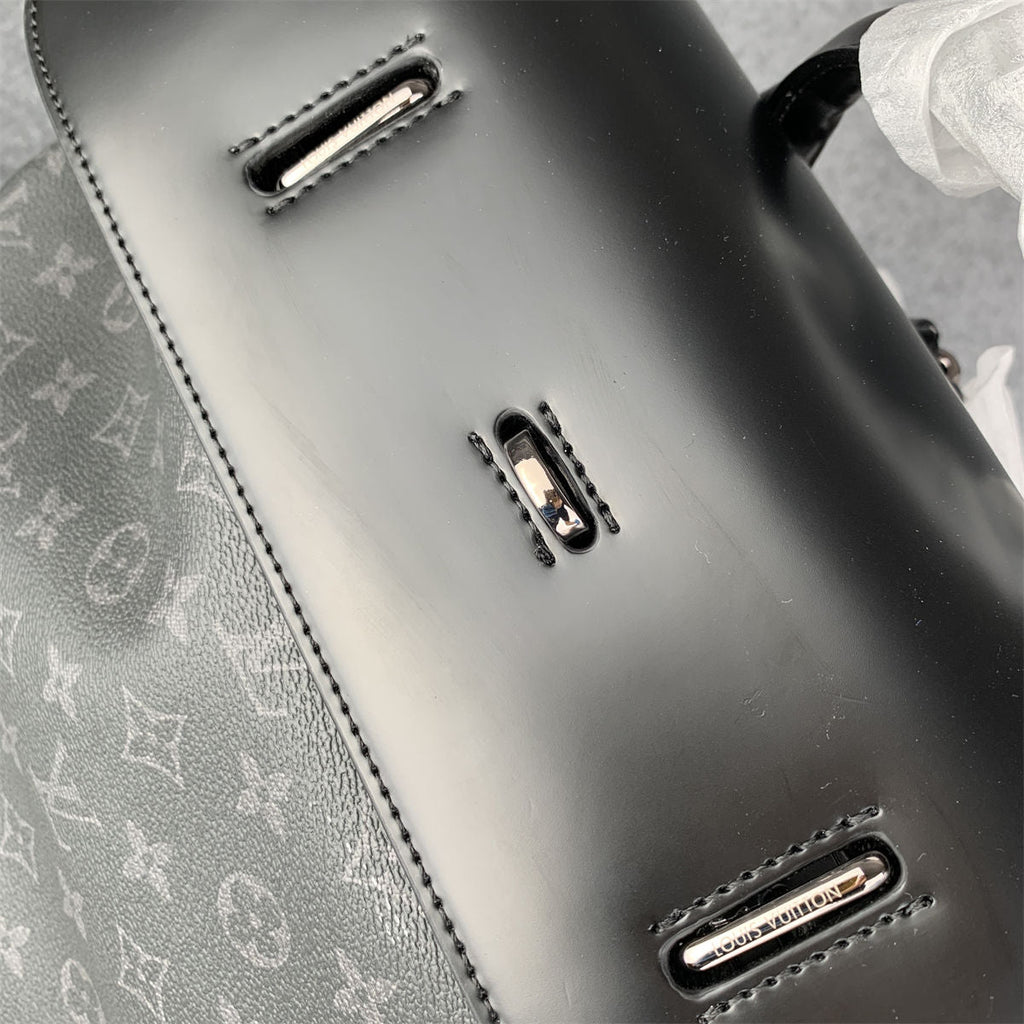 LV Steamer Backpack Monogram Eclipse