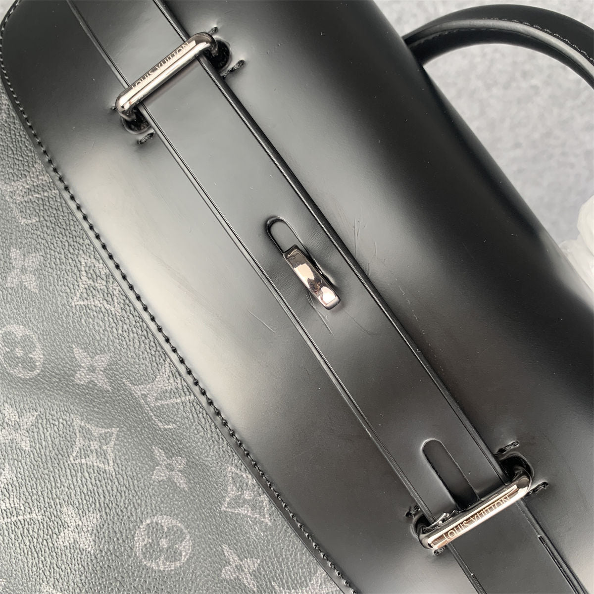 LV Steamer Backpack Monogram Eclipse