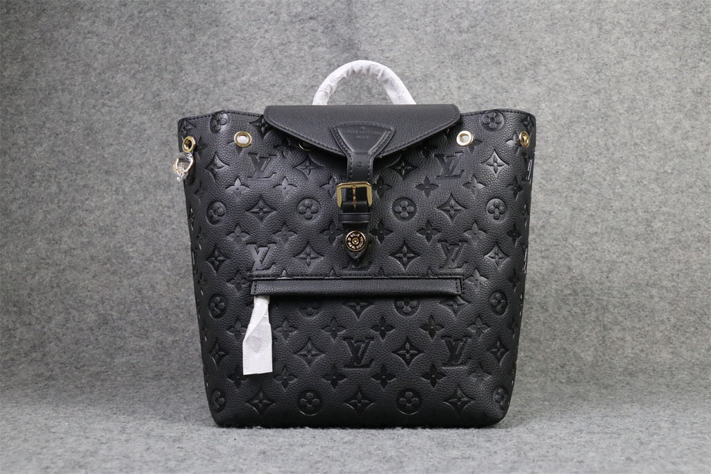 LV BACKPACK MONTSOURIS EMPREINTE BLACK