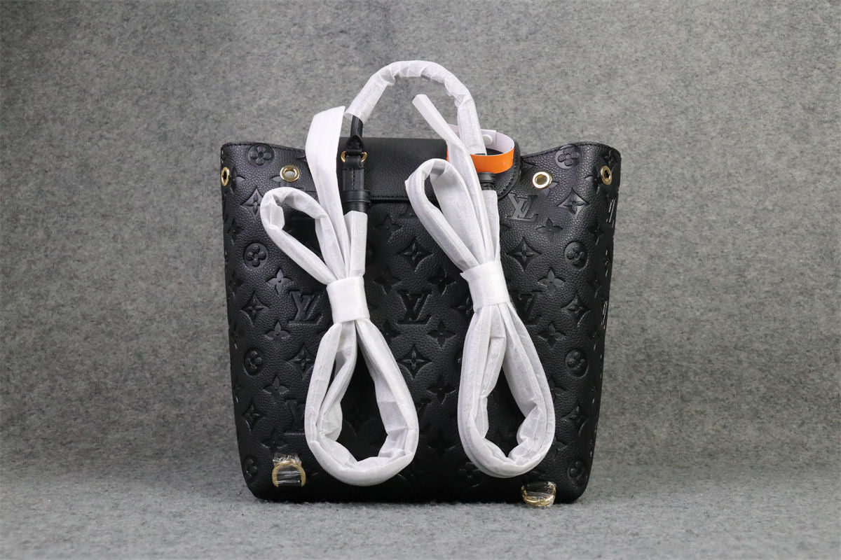 LV BACKPACK MONTSOURIS EMPREINTE BLACK