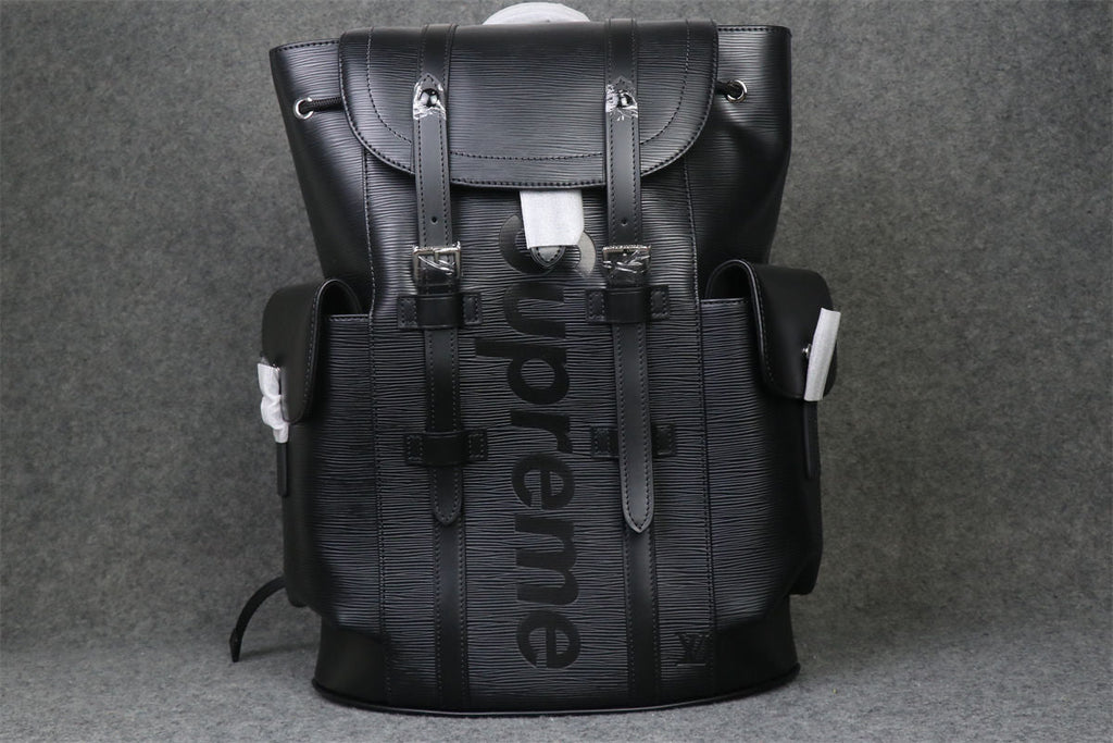 LV CHRISTOPHER BACKPACK EPI PM BLACK