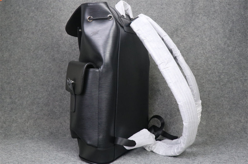 LV CHRISTOPHER BACKPACK EPI PM BLACK