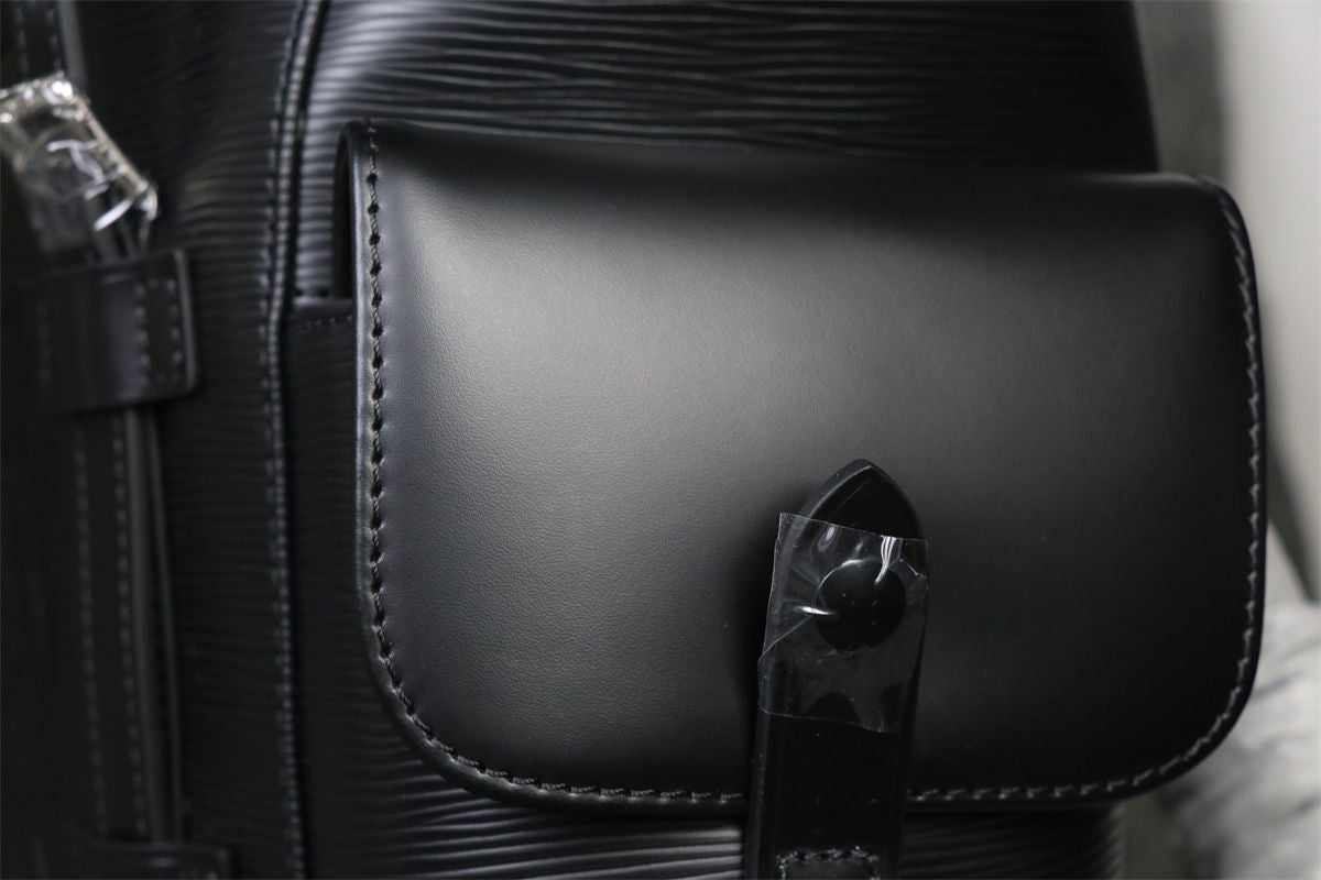 LV CHRISTOPHER BACKPACK EPI PM BLACK
