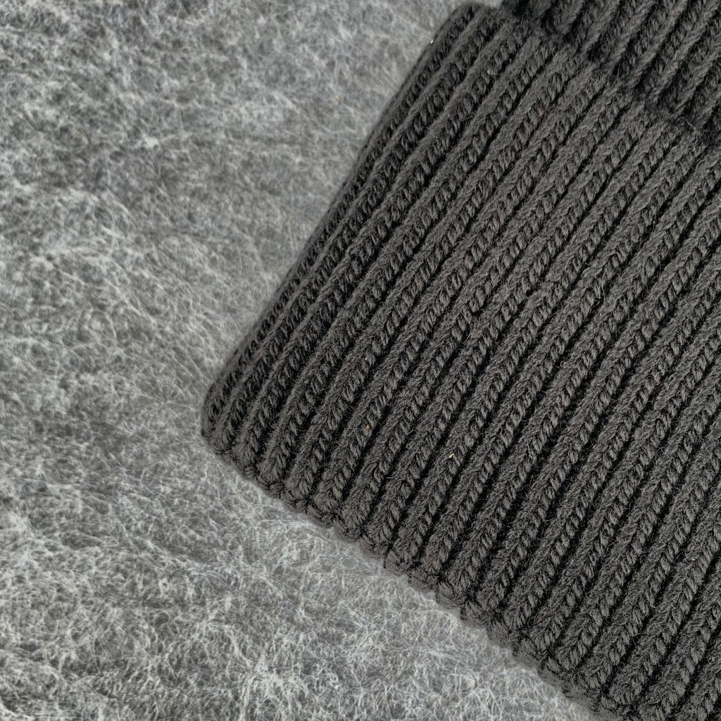 Moncler Cashmere Beanie Hat 'Black'