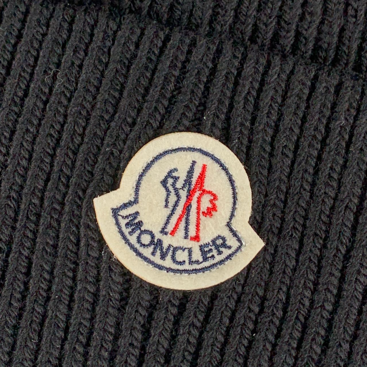 Moncler Cashmere Beanie Hat 'Black'