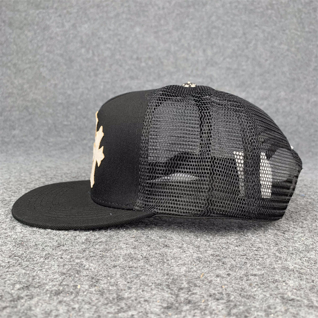 Chrome Hearts Cemetery Trucker Hat 'Black'