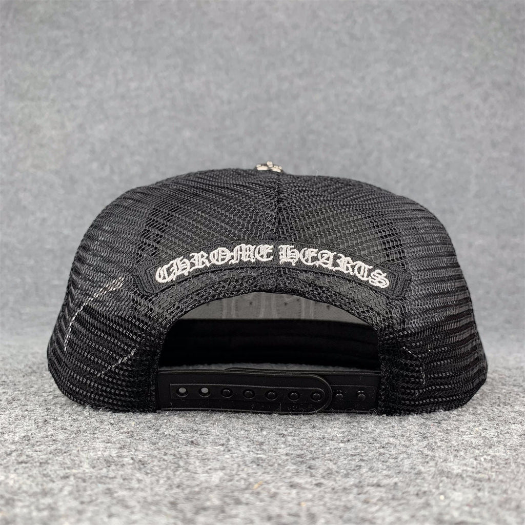 Chrome Hearts Cemetery Trucker Hat 'Black'