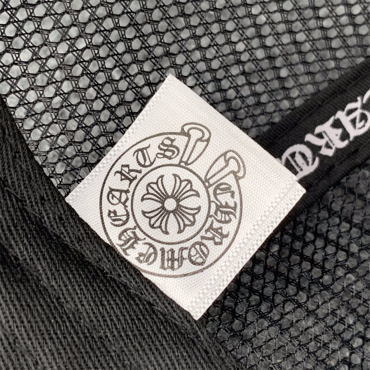 Chrome Hearts Cemetery Trucker Hat 'Black'
