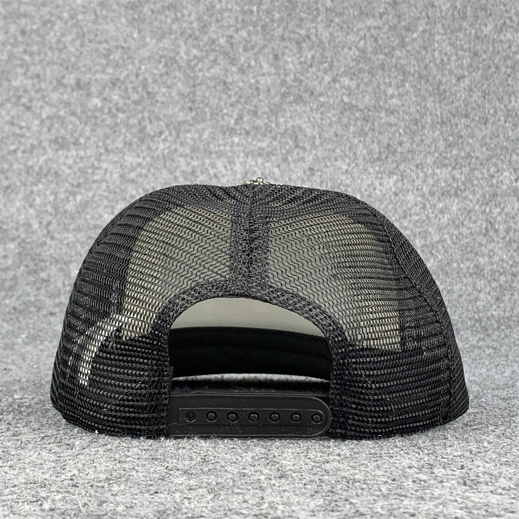 Chrome Hearts Chomper Hollywood Trucker Hat 'Black/White'
