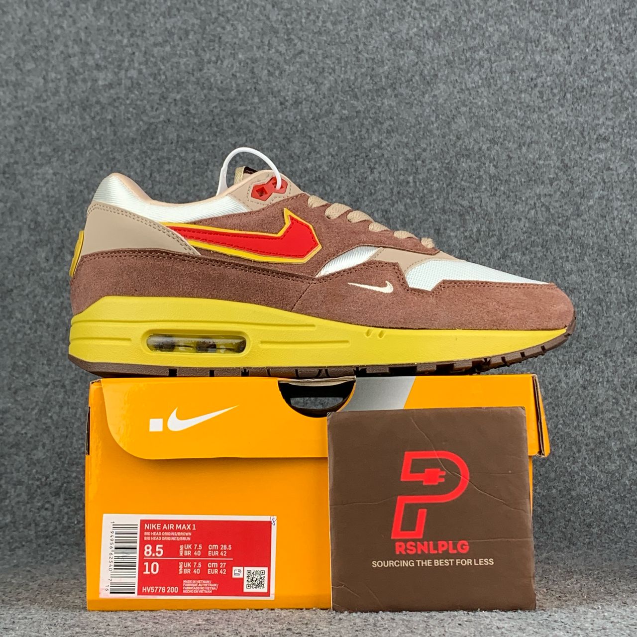 Air Max 1 'Low Poly - Big Head Origins'