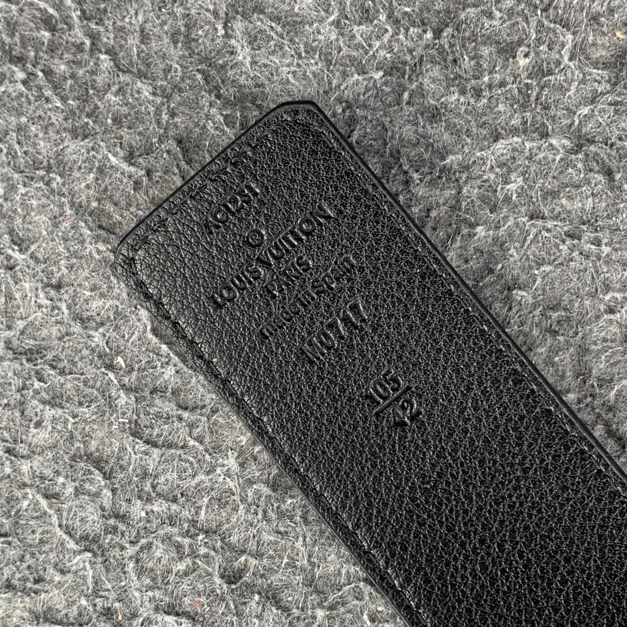 LV Shadow 40mm Reversible Belt 'Black'