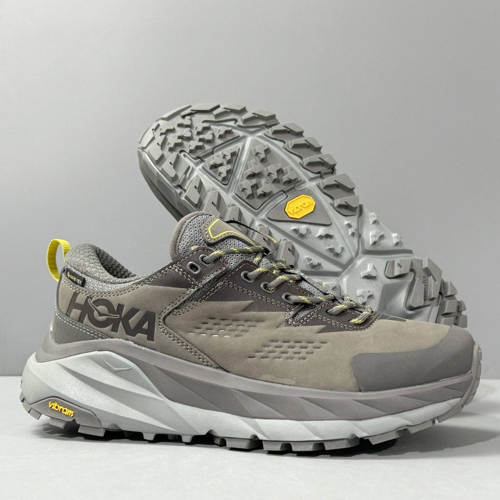 HOKA Kaha Low GTX Khaki | Gray