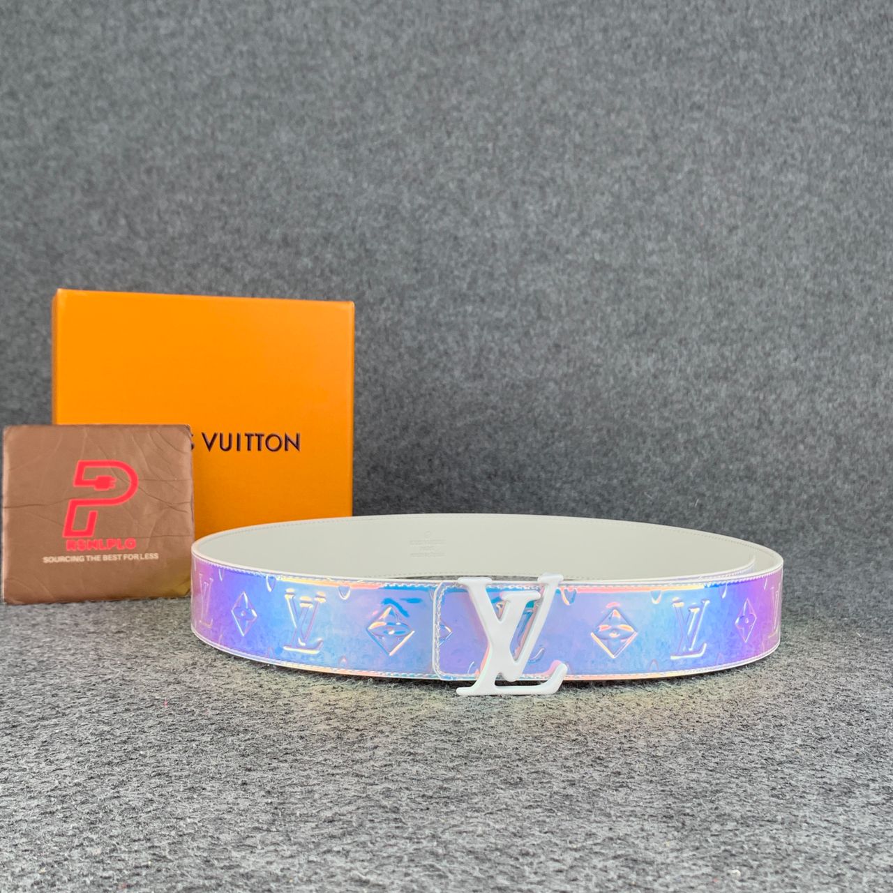LV Shape 40mm Reversible Belt 'Prism'