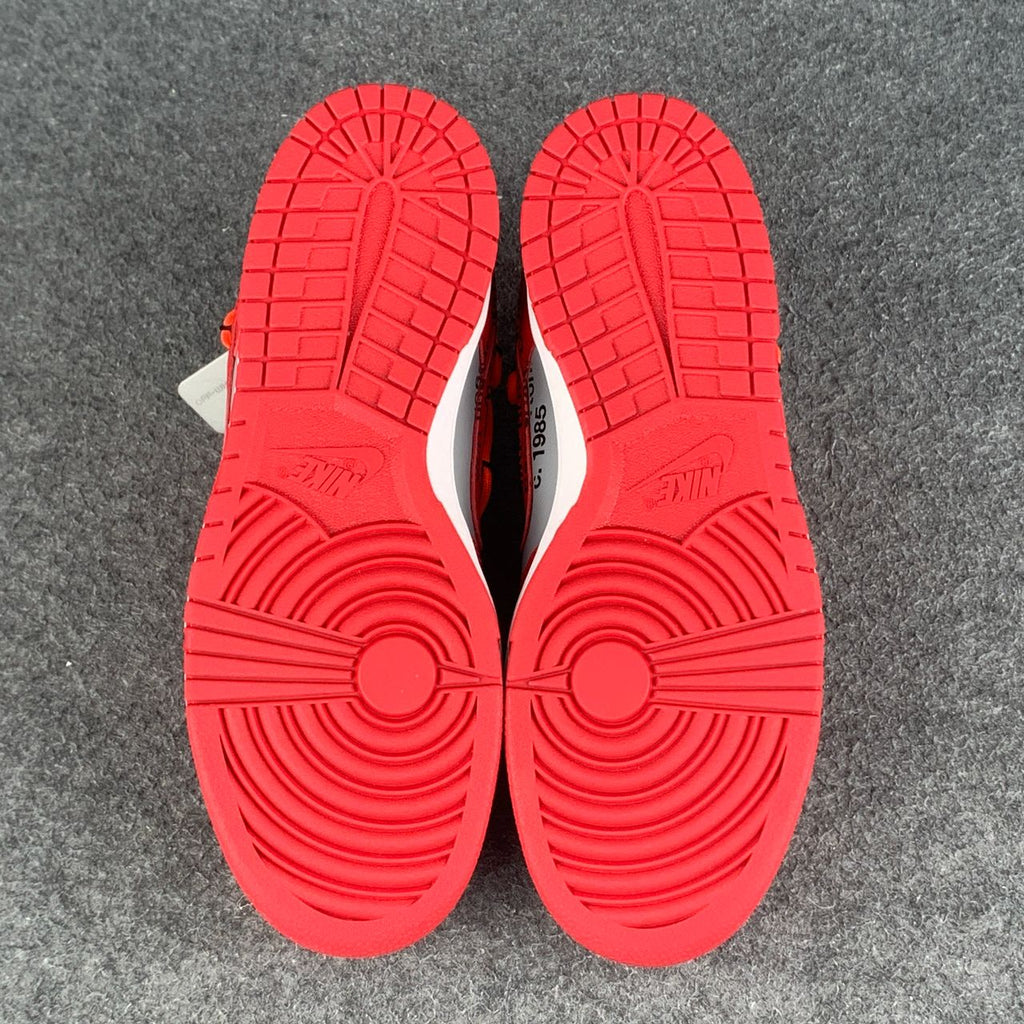 Off-White x Dunk Low 'University Red'