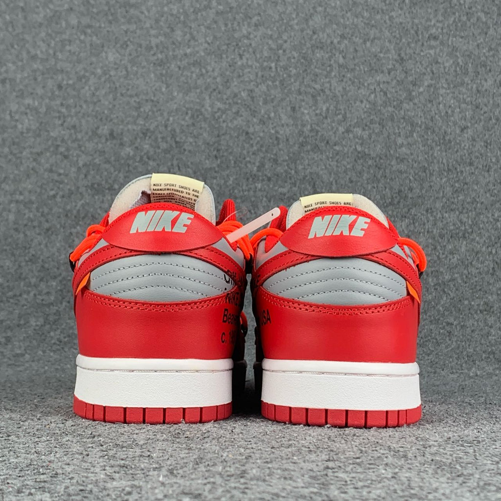 Off-White x Dunk Low 'University Red'