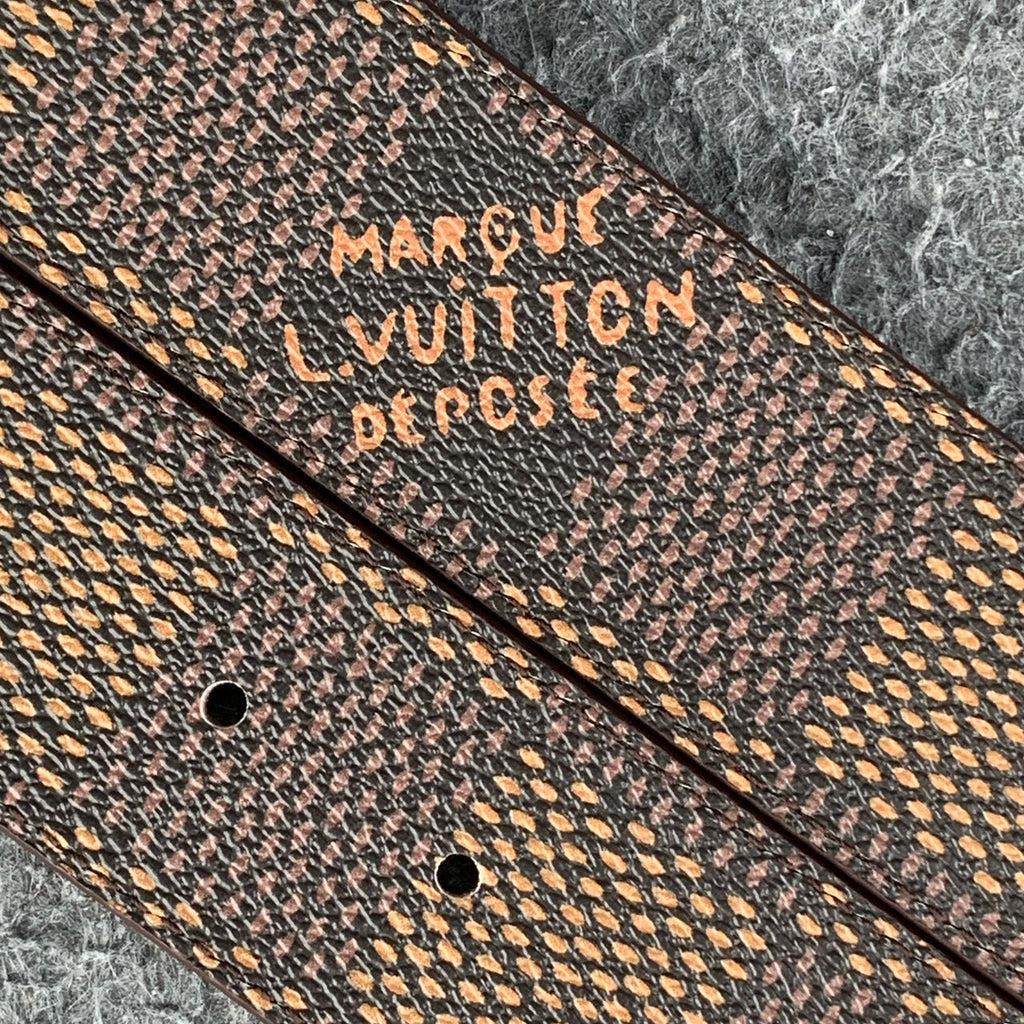 LV x Nigo Squared Reversible BeltDamier Ebene Giant 'Brown'