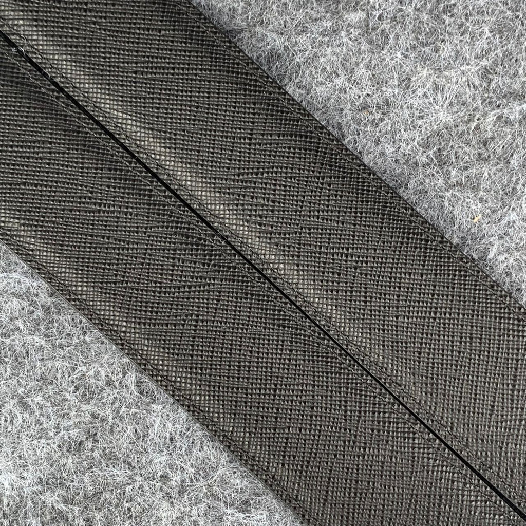 Chrome Hearts Filigree Black Leather Belt
