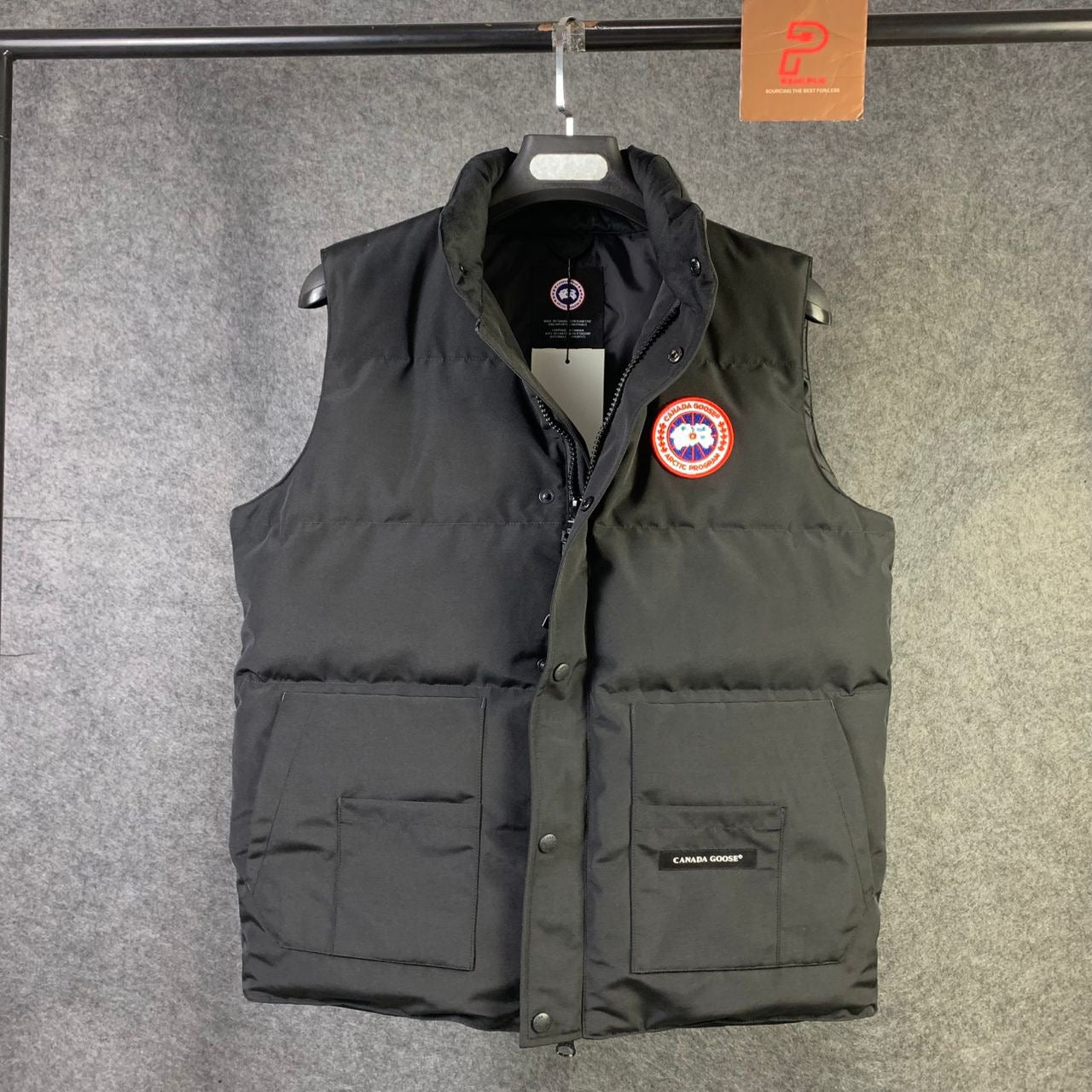 Canada Goose Black FREESTYLE CREW VEST