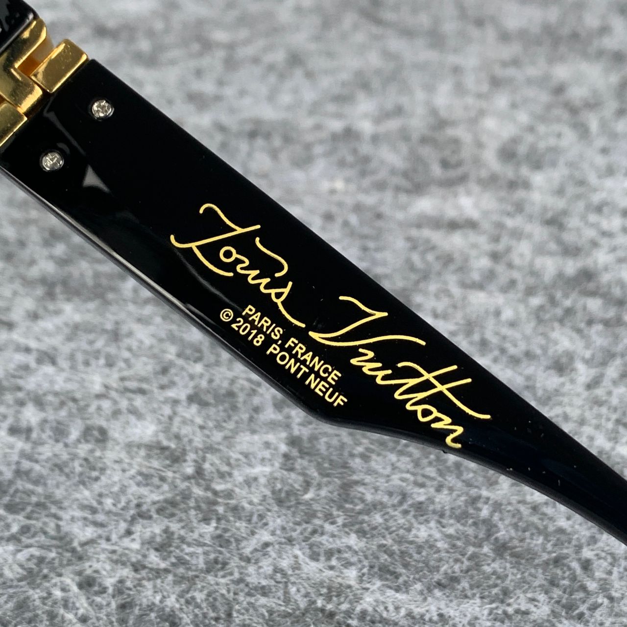 LV 1.1 MILLIONAIRES SUNGLASSES 'BLACK'
