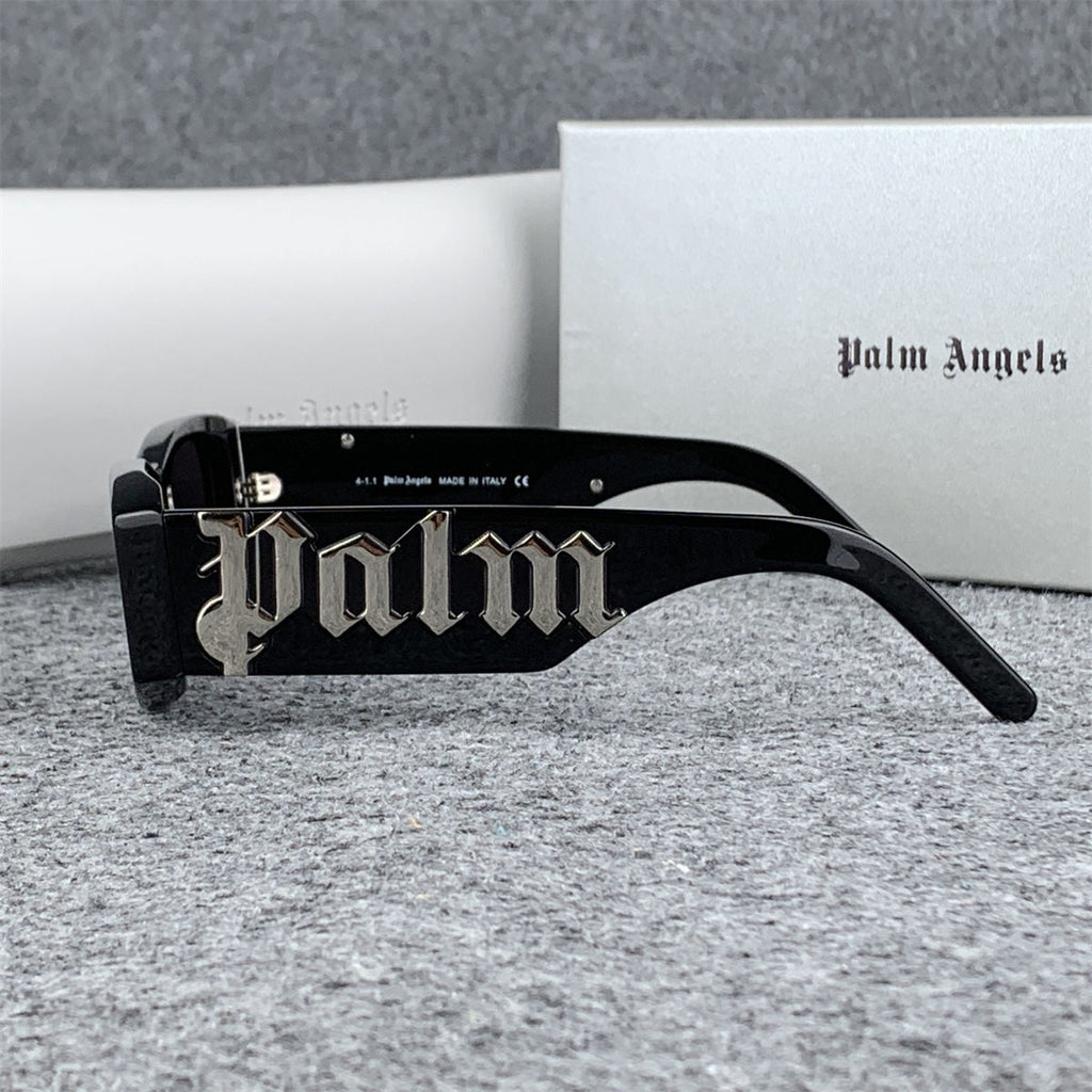 PALM ANGELS SUNGLASSES 'BLACK/DARK GREY'
