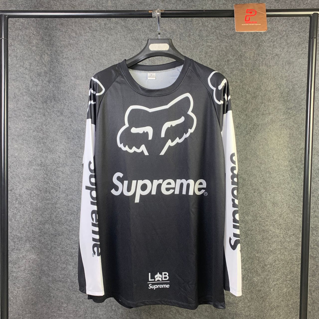 Supreme x Fox Racing Moto Jersey Top 'Black'