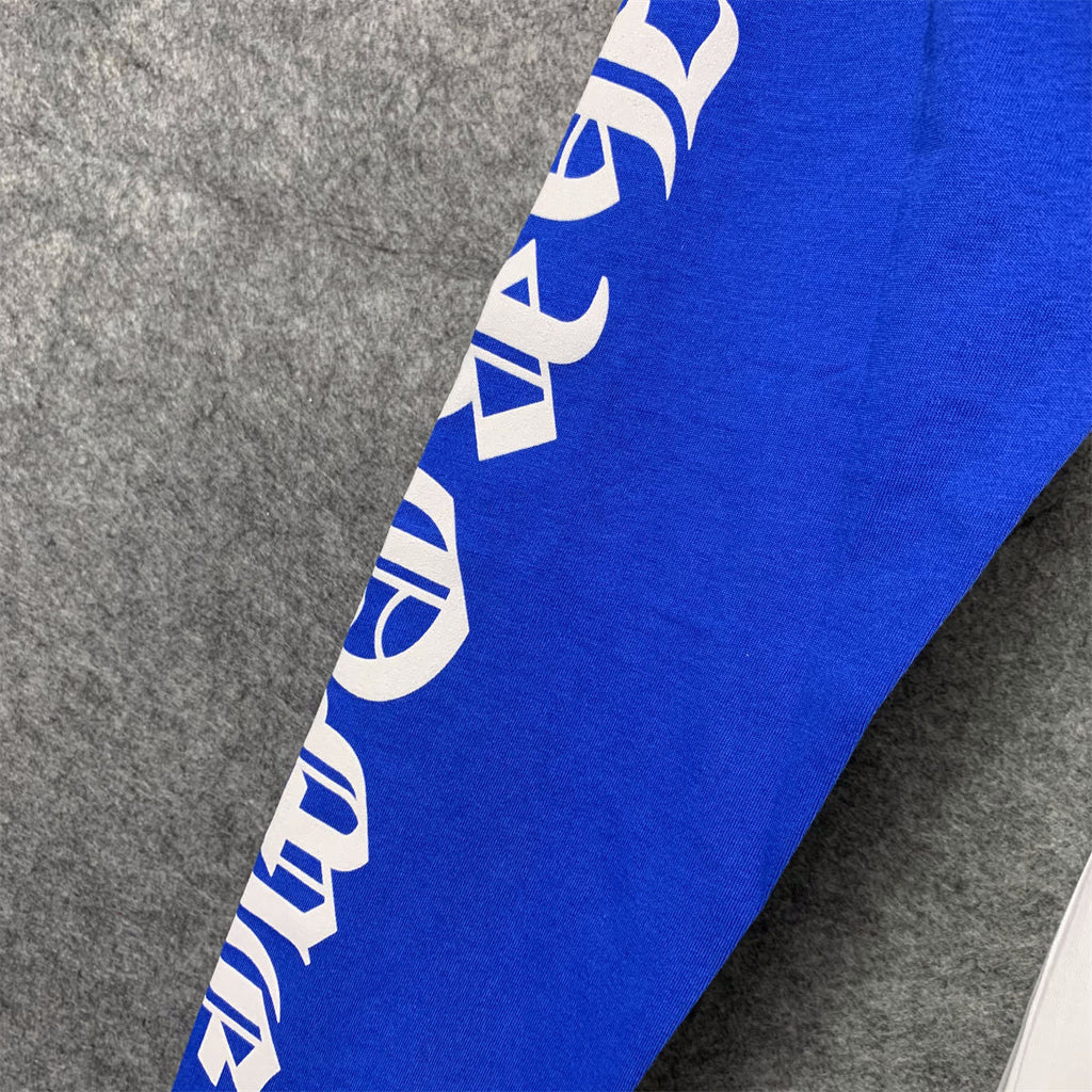 Chrome Hearts CH Baseball Shirt 'White/Blue'