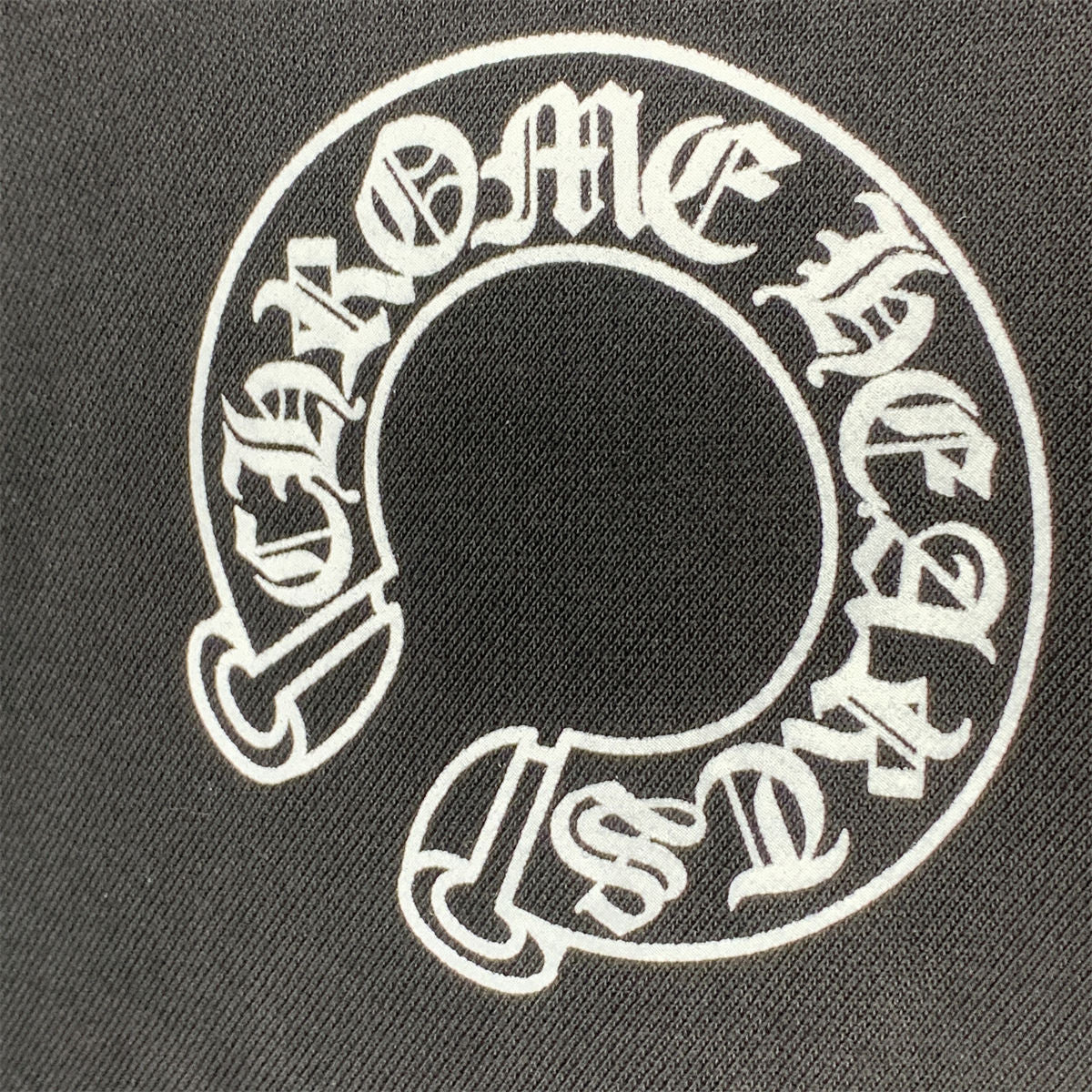 Chrome Hearts Horseshoe Floral Cross-Sleeve Zip Up Hoodie 'Black/White'