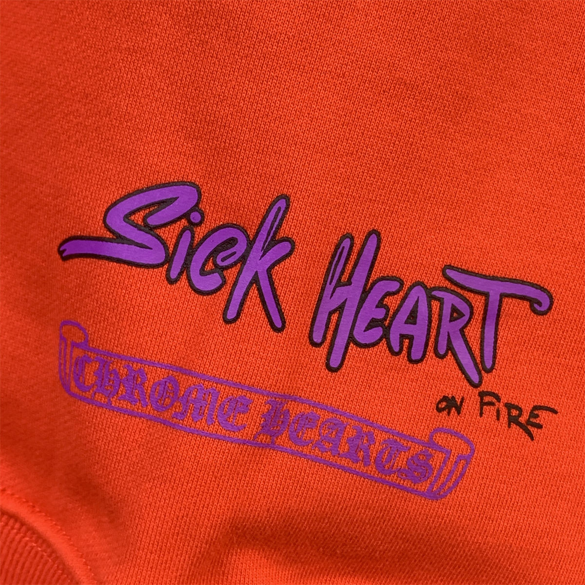 Chrome Hearts Matty Boy Sadistic Lipstick Hoodie 'Red/Orange'