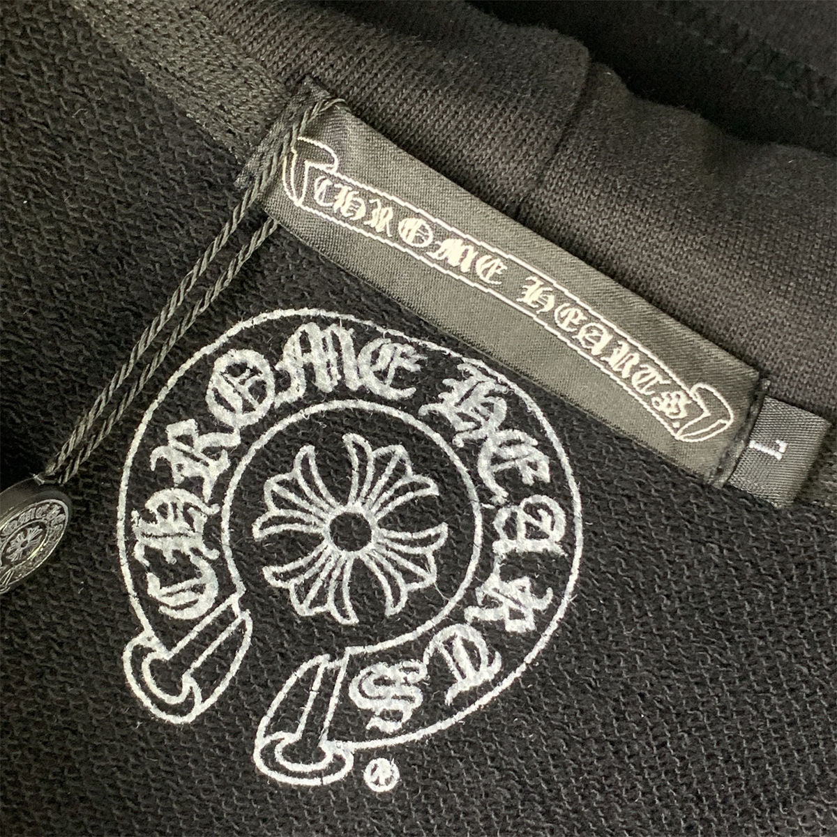 Chrome Hearts Rolling Stones Zip Up 'Black'
