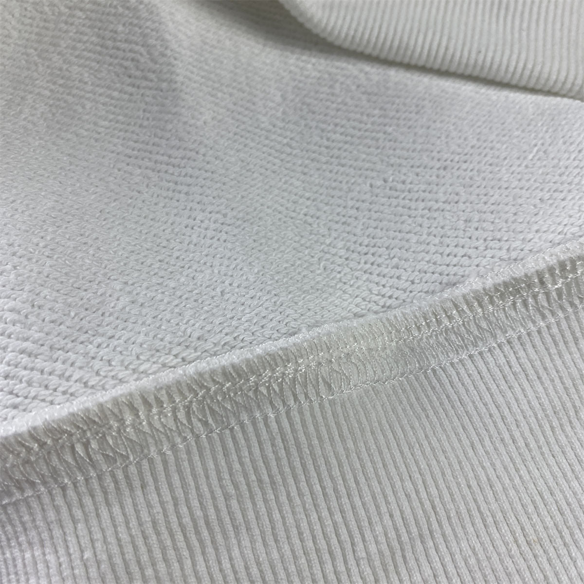 Prada Chenille Logo Sweatshirt 'White'