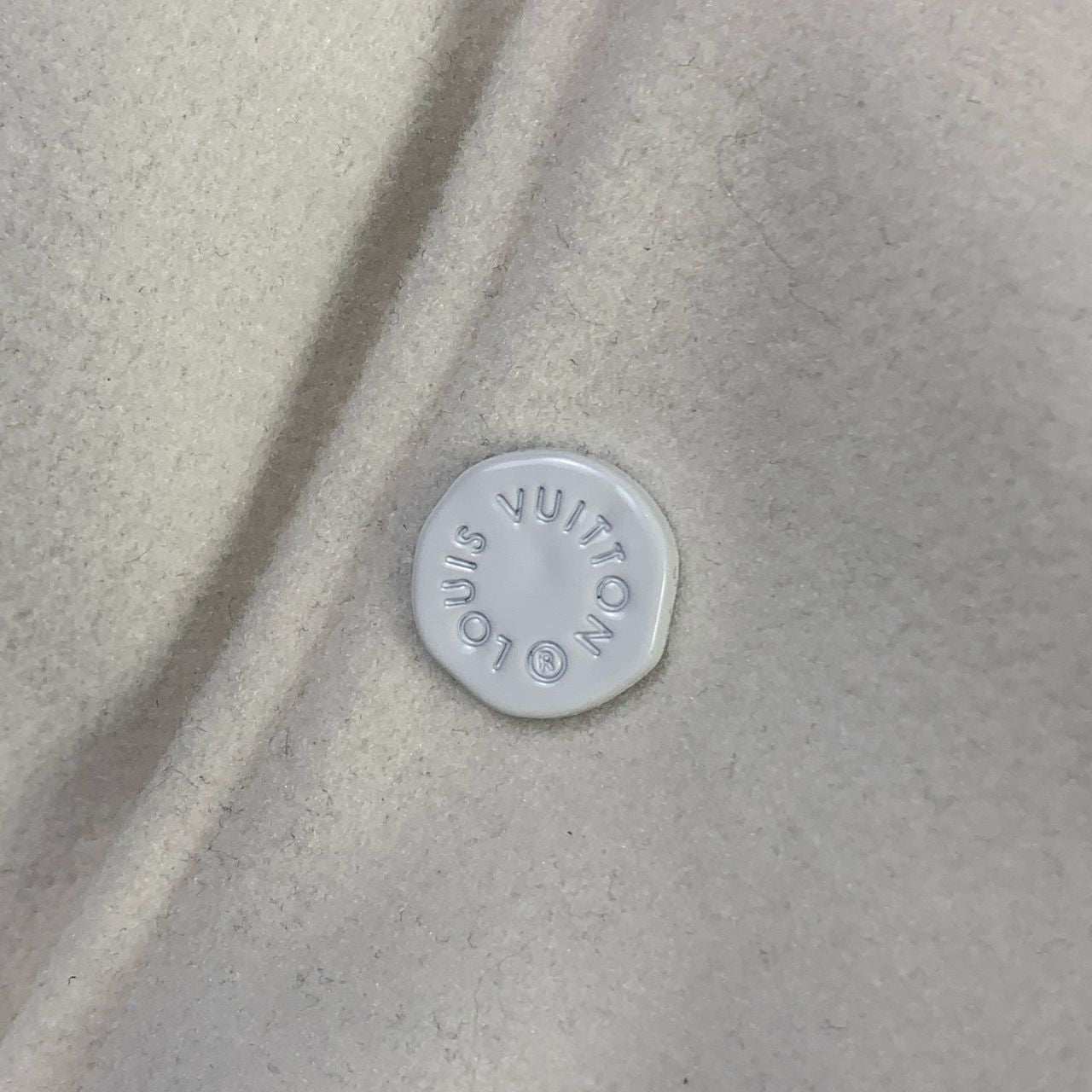 LV Multi-Patches Mixed Leather Varsity Blouson 'Milky White'